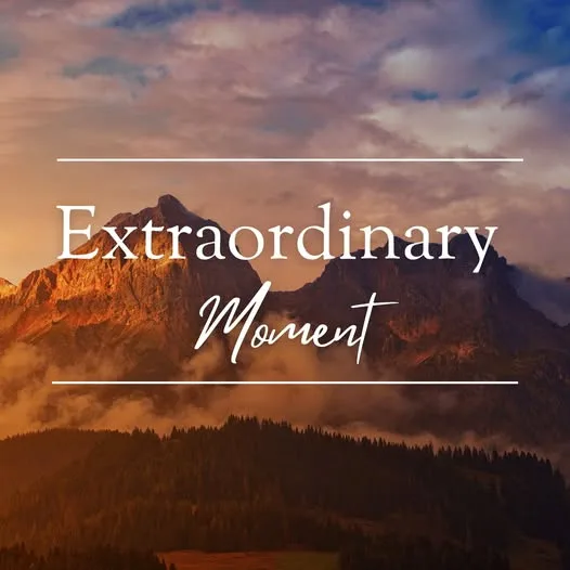 cover art for Extraordinary Moment